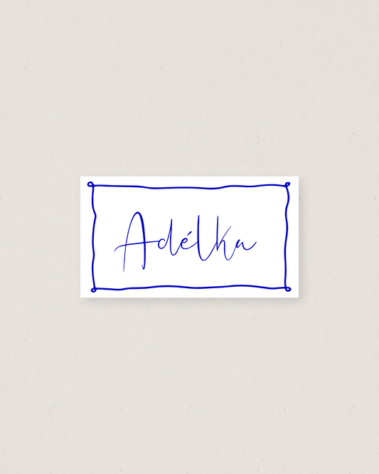 Svatební jmenovky – kolekce Mabel