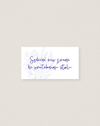 Pozvání ke svatebnímu stolu – kolekce Mabel