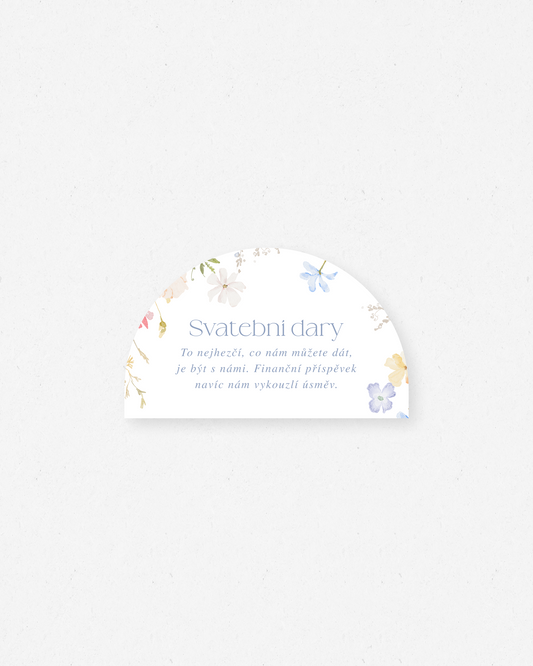 Svatební dary – kolekce Meadow