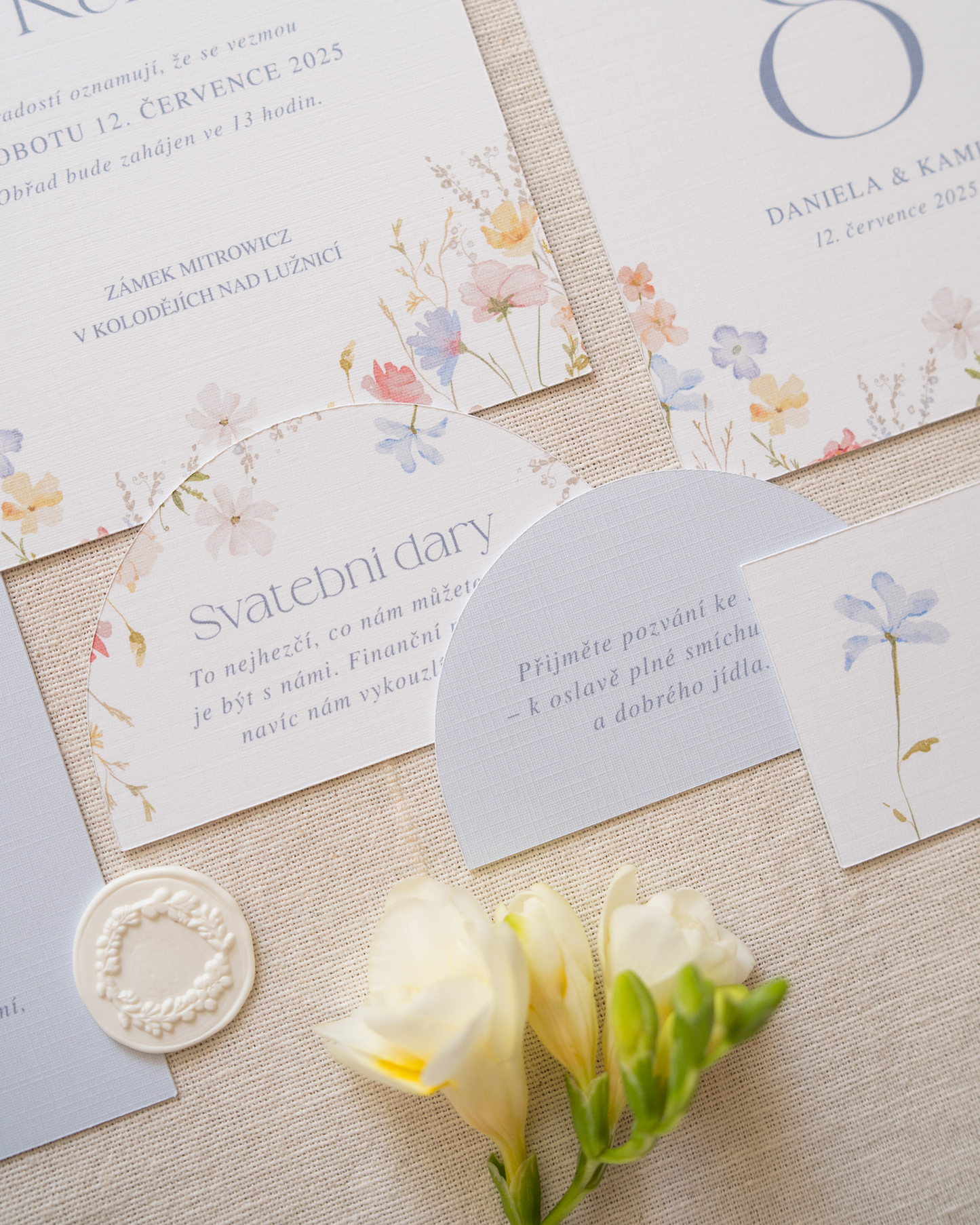 Svatební dary – kolekce Meadow