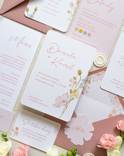 Svatební oznámení – kolekce Ivy